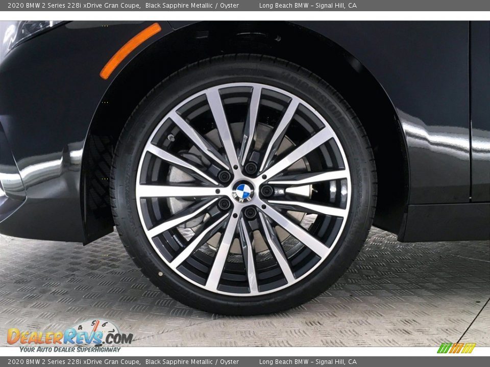 2020 BMW 2 Series 228i xDrive Gran Coupe Black Sapphire Metallic / Oyster Photo #9