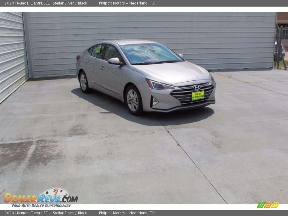 2020 Hyundai Elantra SEL Stellar Silver / Black Photo #2