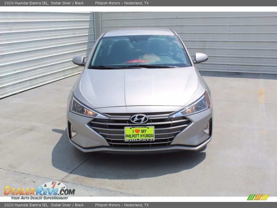 2020 Hyundai Elantra SEL Stellar Silver / Black Photo #3