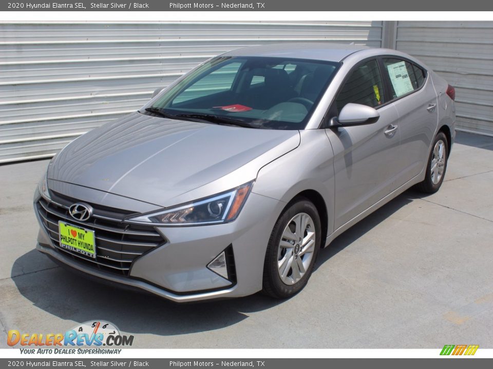 2020 Hyundai Elantra SEL Stellar Silver / Black Photo #4