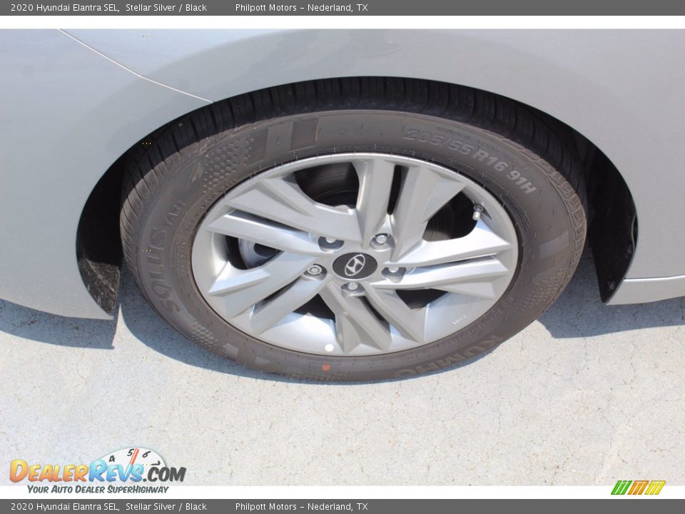2020 Hyundai Elantra SEL Stellar Silver / Black Photo #5