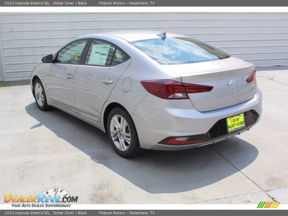 2020 Hyundai Elantra SEL Stellar Silver / Black Photo #6