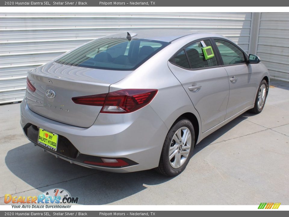 2020 Hyundai Elantra SEL Stellar Silver / Black Photo #8