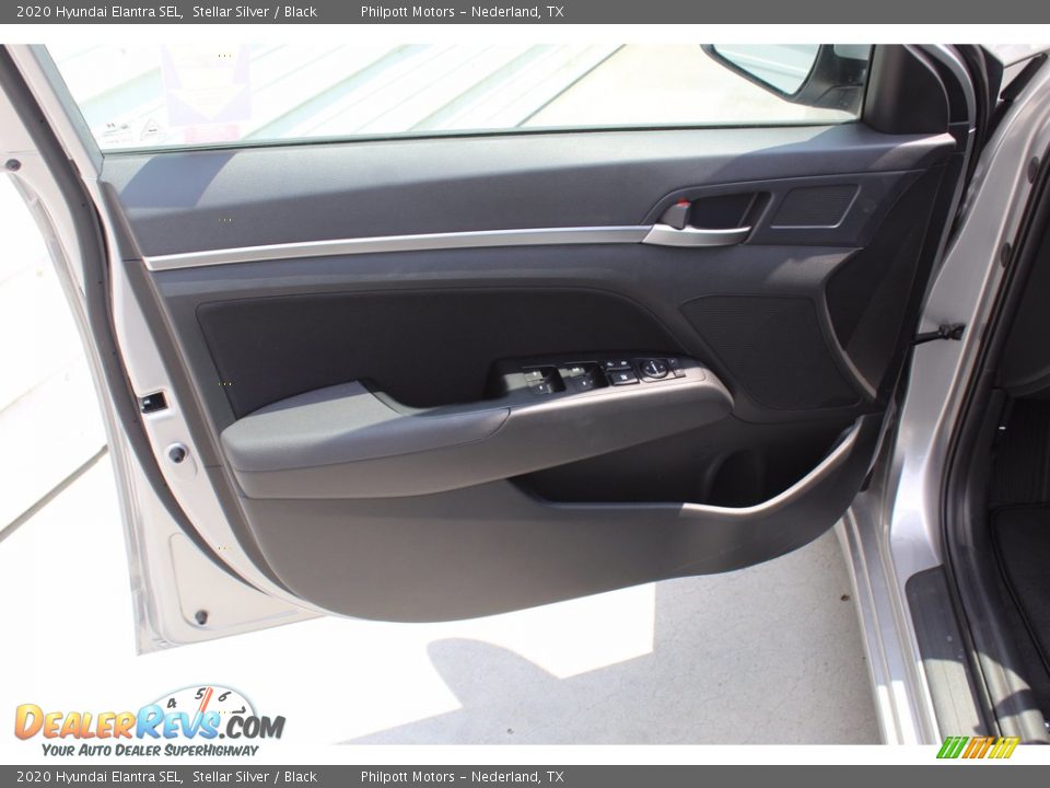 2020 Hyundai Elantra SEL Stellar Silver / Black Photo #9