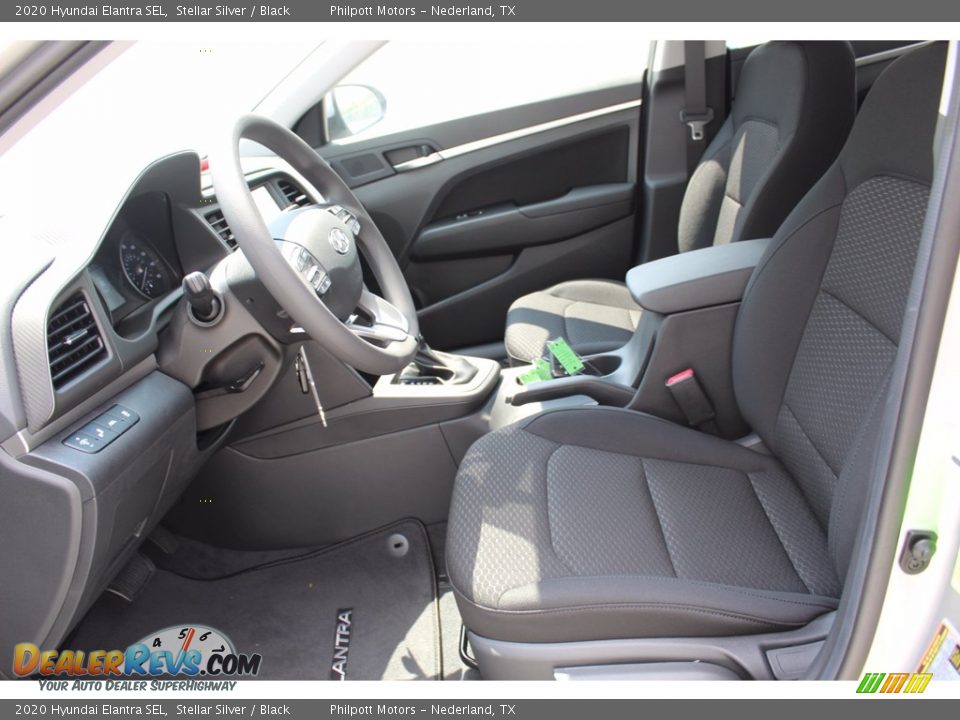 2020 Hyundai Elantra SEL Stellar Silver / Black Photo #10