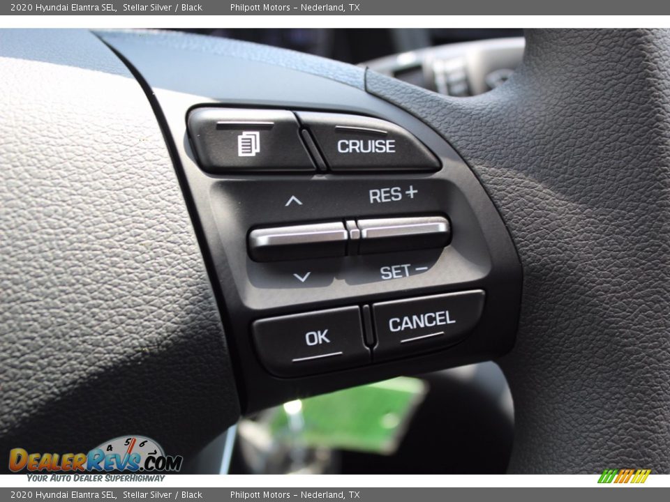 2020 Hyundai Elantra SEL Stellar Silver / Black Photo #12