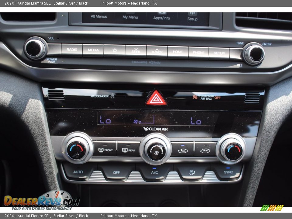 2020 Hyundai Elantra SEL Stellar Silver / Black Photo #16