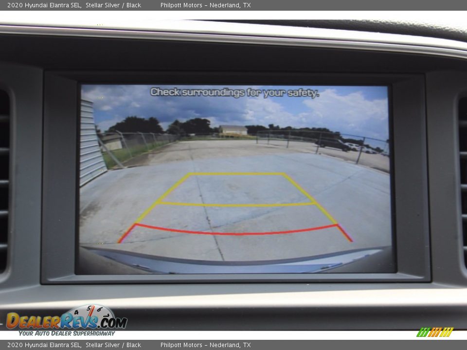2020 Hyundai Elantra SEL Stellar Silver / Black Photo #17