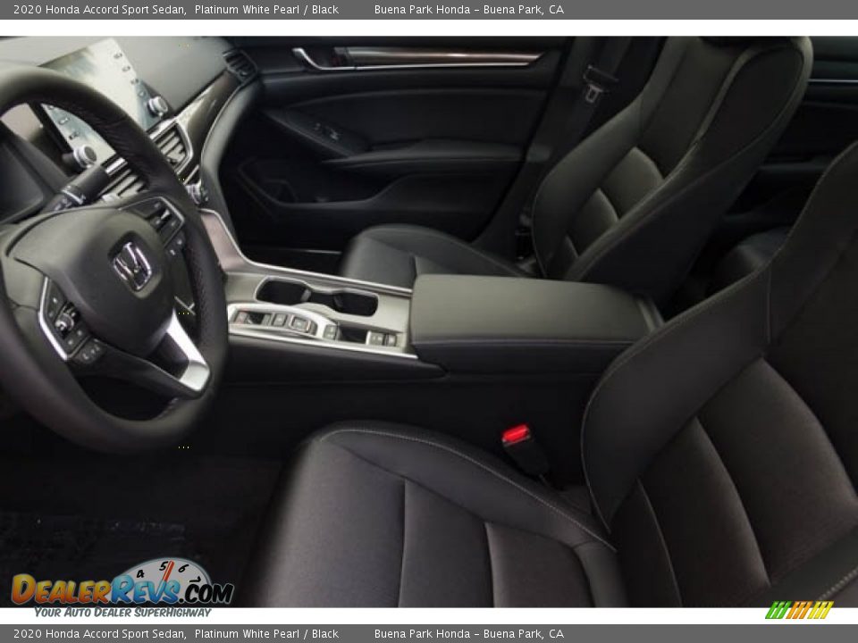 2020 Honda Accord Sport Sedan Platinum White Pearl / Black Photo #15
