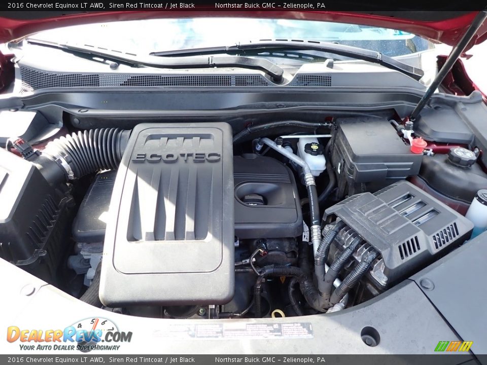 2016 Chevrolet Equinox LT AWD Siren Red Tintcoat / Jet Black Photo #2