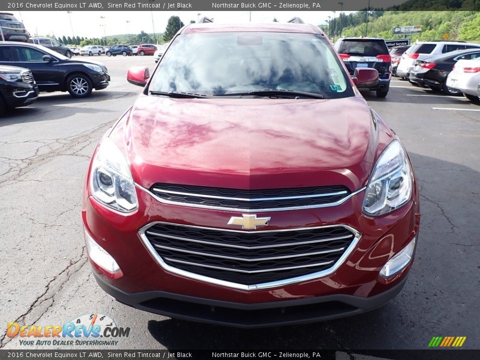 2016 Chevrolet Equinox LT AWD Siren Red Tintcoat / Jet Black Photo #3