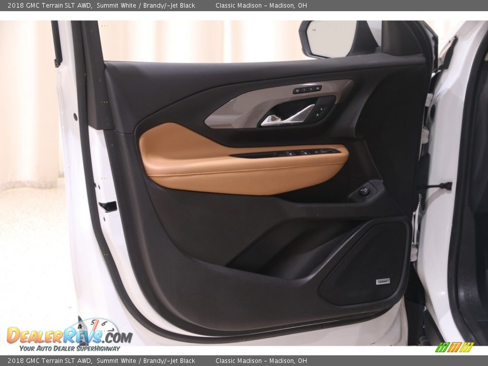 2018 GMC Terrain SLT AWD Summit White / Brandy/­Jet Black Photo #4
