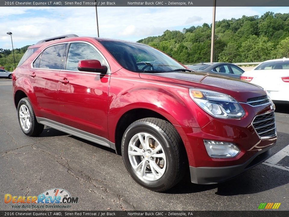 2016 Chevrolet Equinox LT AWD Siren Red Tintcoat / Jet Black Photo #4