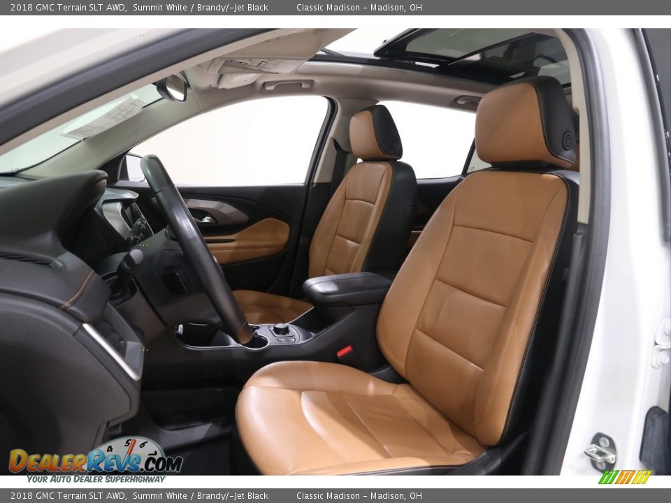 2018 GMC Terrain SLT AWD Summit White / Brandy/­Jet Black Photo #5