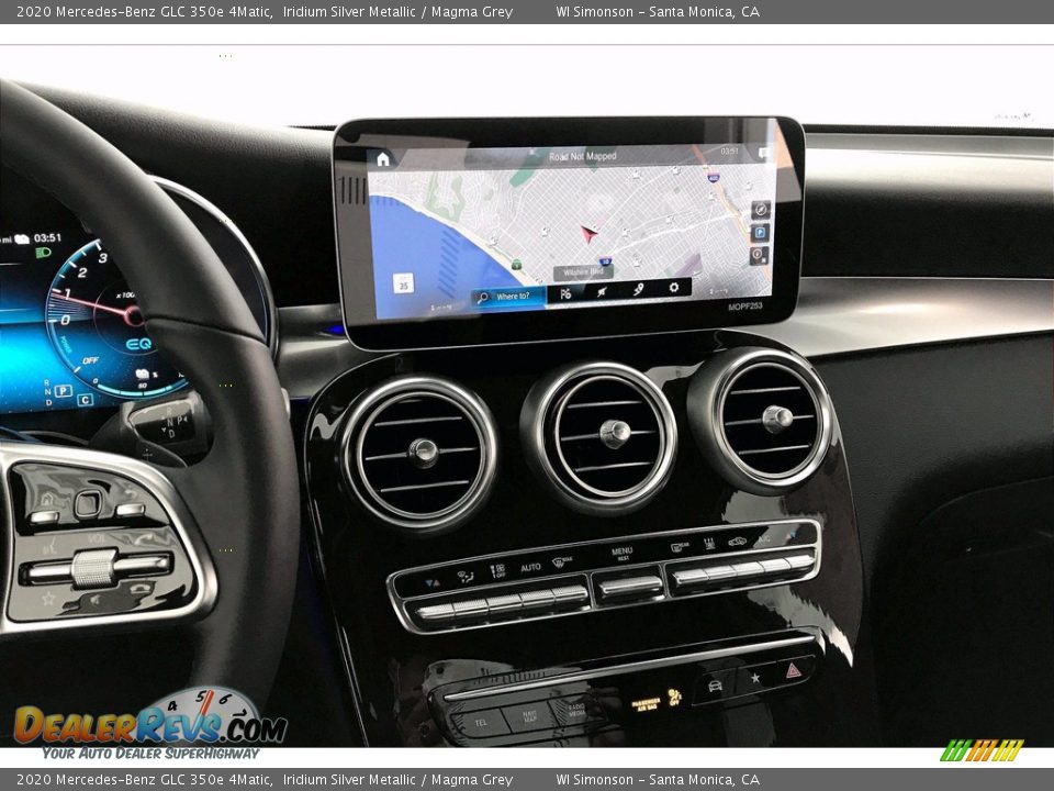 2020 Mercedes-Benz GLC 350e 4Matic Iridium Silver Metallic / Magma Grey Photo #6