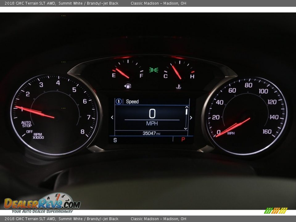 2018 GMC Terrain SLT AWD Summit White / Brandy/­Jet Black Photo #8