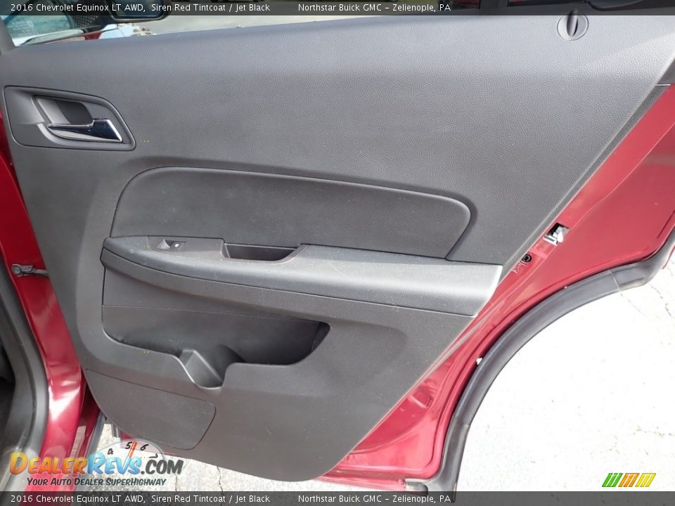 2016 Chevrolet Equinox LT AWD Siren Red Tintcoat / Jet Black Photo #8