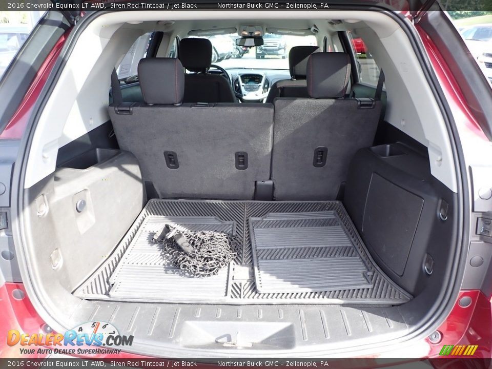 2016 Chevrolet Equinox LT AWD Siren Red Tintcoat / Jet Black Photo #11