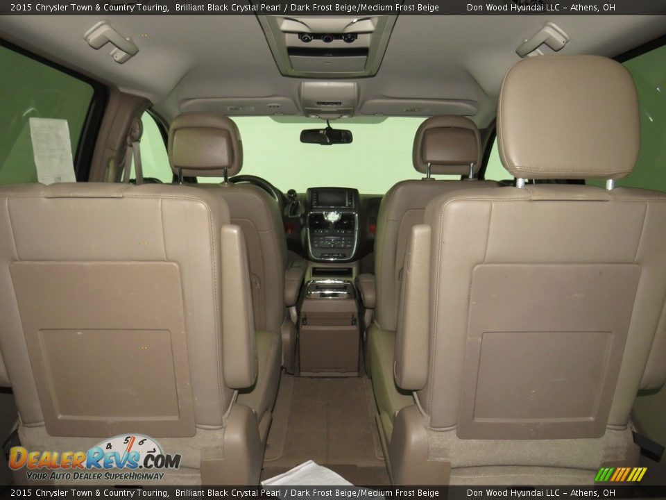 2015 Chrysler Town & Country Touring Brilliant Black Crystal Pearl / Dark Frost Beige/Medium Frost Beige Photo #13