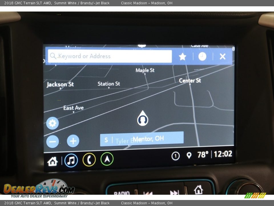 2018 GMC Terrain SLT AWD Summit White / Brandy/­Jet Black Photo #12