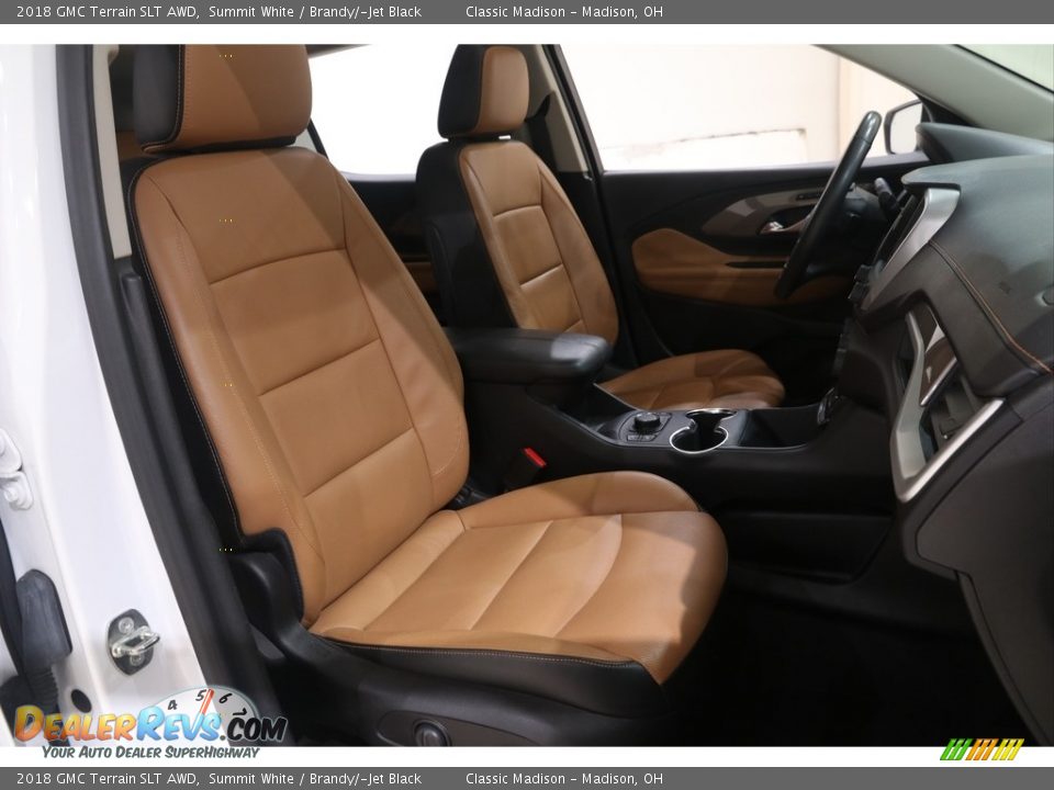 2018 GMC Terrain SLT AWD Summit White / Brandy/­Jet Black Photo #16