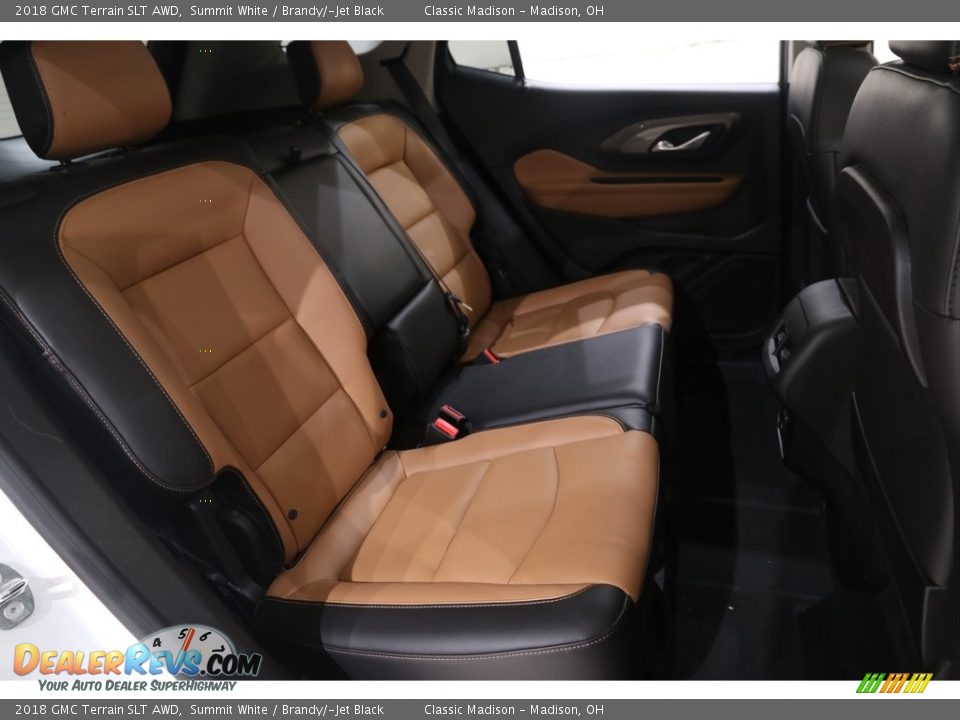 2018 GMC Terrain SLT AWD Summit White / Brandy/­Jet Black Photo #17