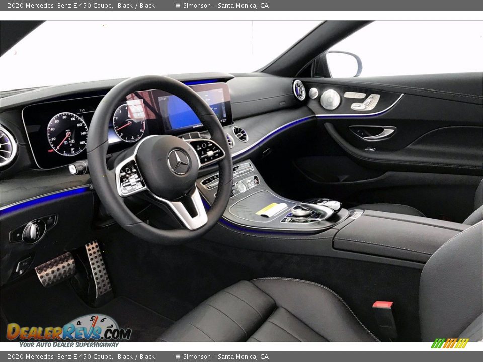 2020 Mercedes-Benz E 450 Coupe Black / Black Photo #4