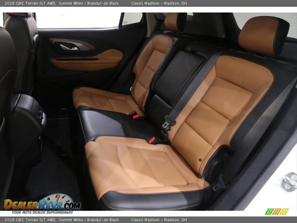 2018 GMC Terrain SLT AWD Summit White / Brandy/­Jet Black Photo #18