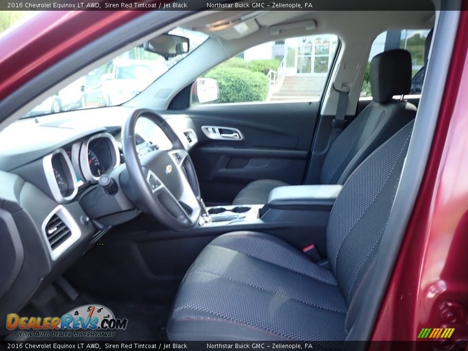 2016 Chevrolet Equinox LT AWD Siren Red Tintcoat / Jet Black Photo #17