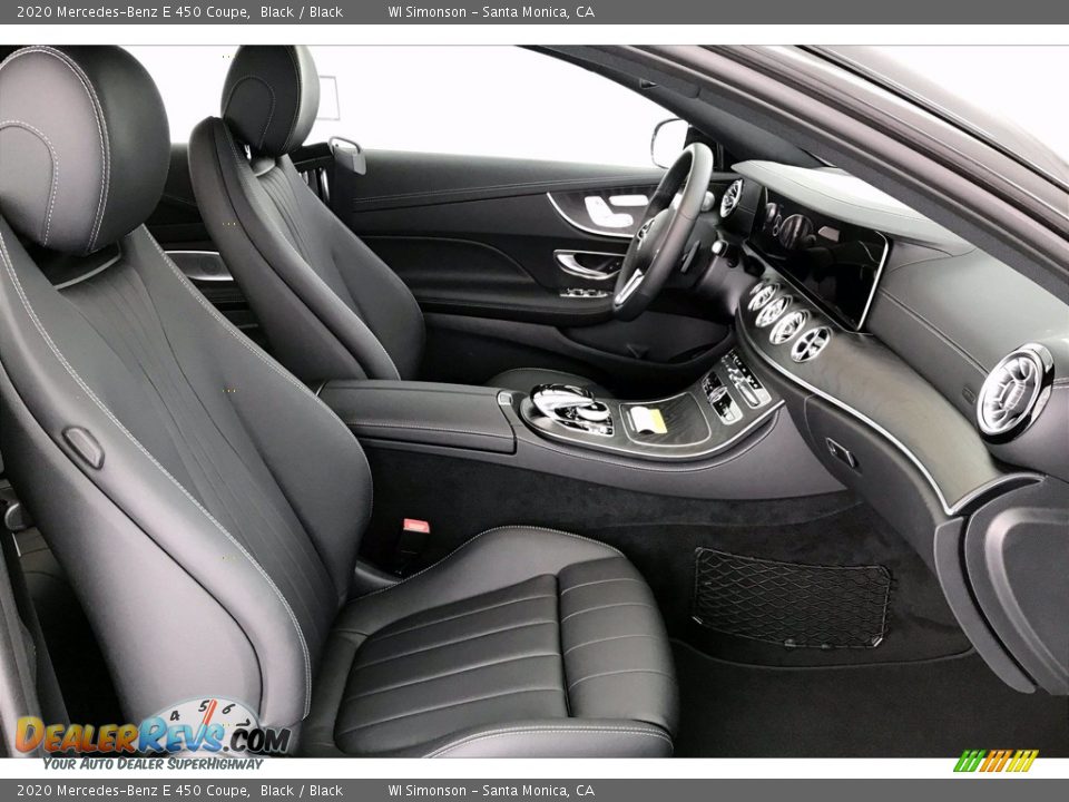 2020 Mercedes-Benz E 450 Coupe Black / Black Photo #5