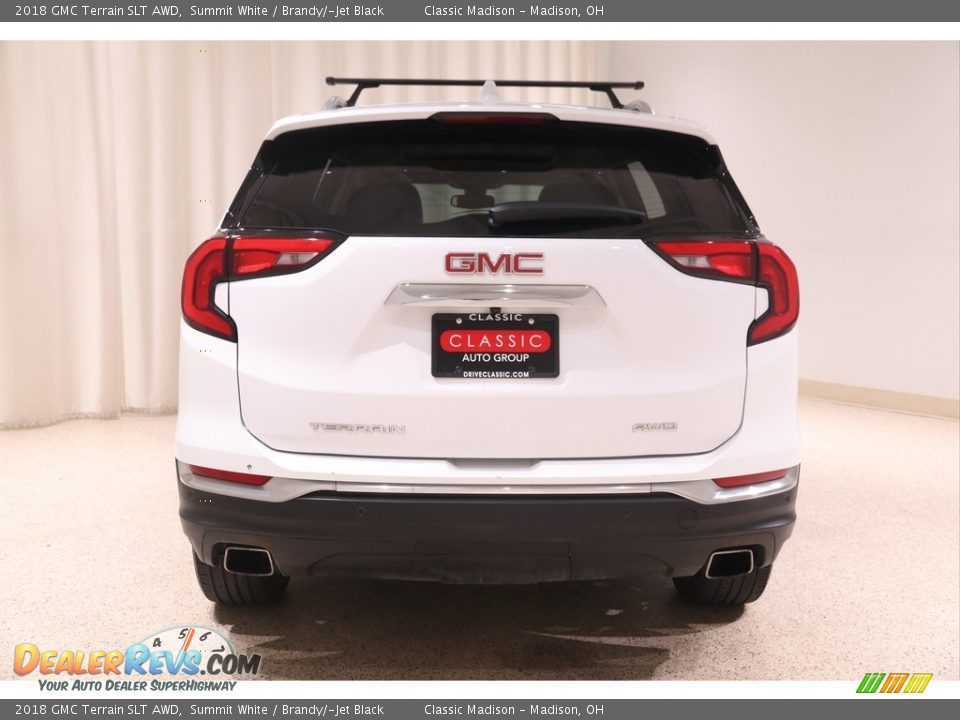 2018 GMC Terrain SLT AWD Summit White / Brandy/­Jet Black Photo #19