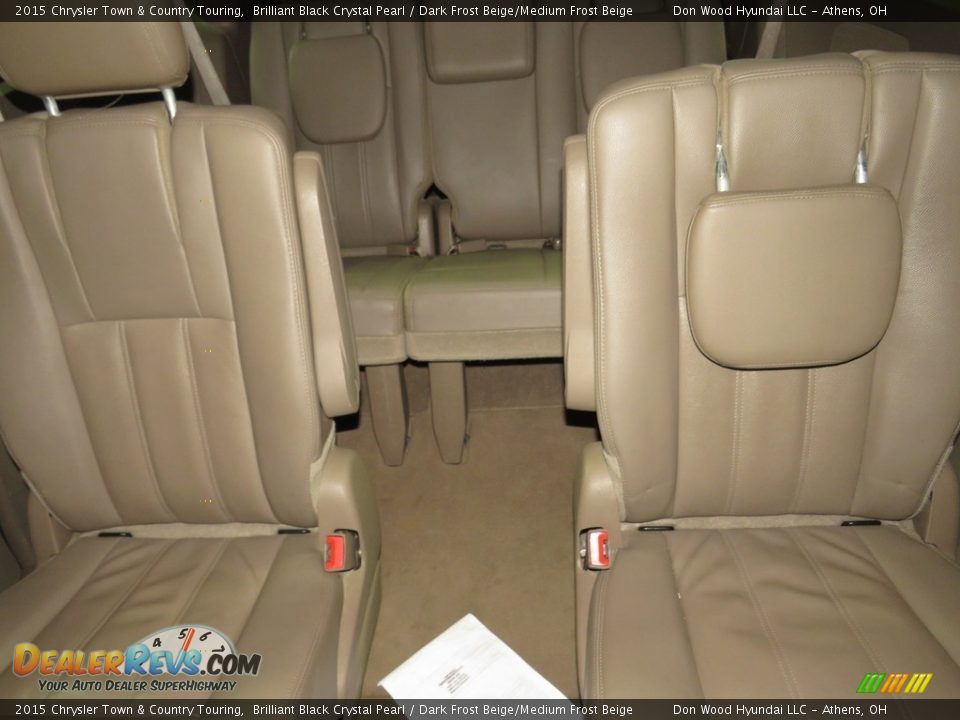 2015 Chrysler Town & Country Touring Brilliant Black Crystal Pearl / Dark Frost Beige/Medium Frost Beige Photo #20