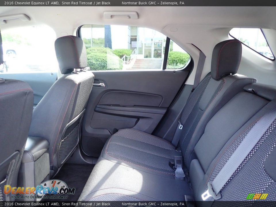 2016 Chevrolet Equinox LT AWD Siren Red Tintcoat / Jet Black Photo #18