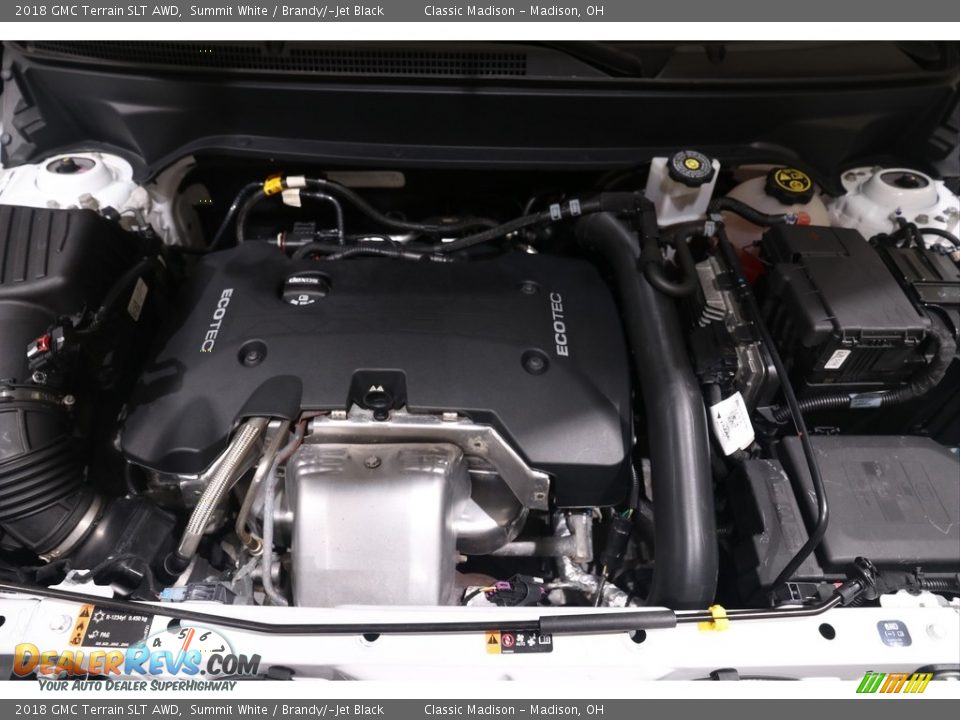 2018 GMC Terrain SLT AWD Summit White / Brandy/­Jet Black Photo #20