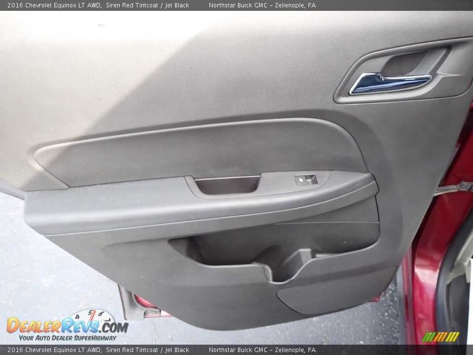 2016 Chevrolet Equinox LT AWD Siren Red Tintcoat / Jet Black Photo #20