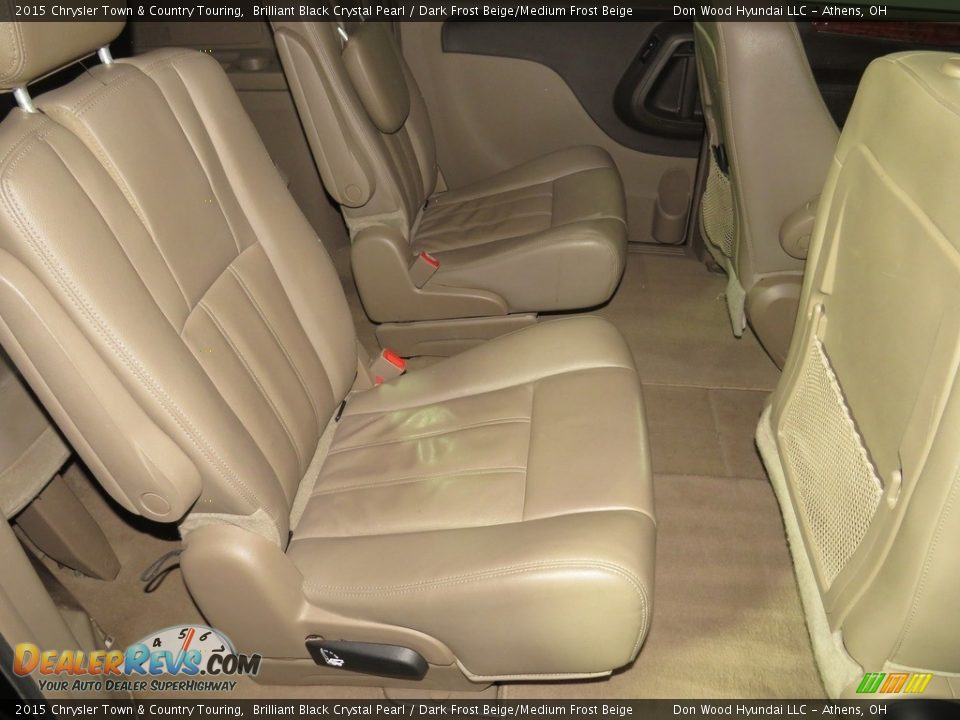2015 Chrysler Town & Country Touring Brilliant Black Crystal Pearl / Dark Frost Beige/Medium Frost Beige Photo #23