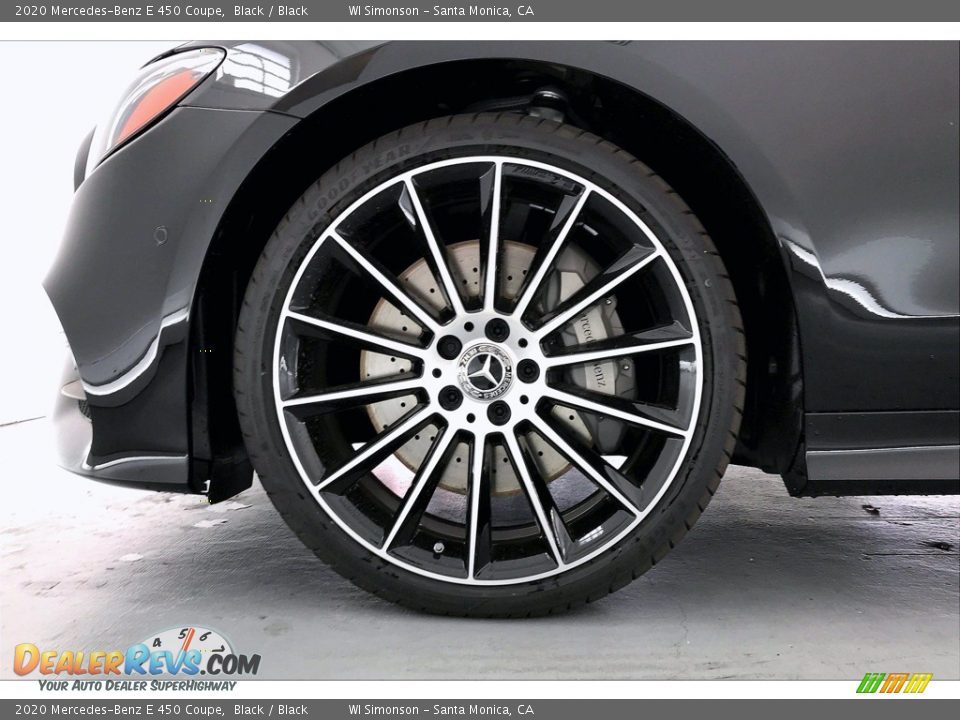 2020 Mercedes-Benz E 450 Coupe Black / Black Photo #9