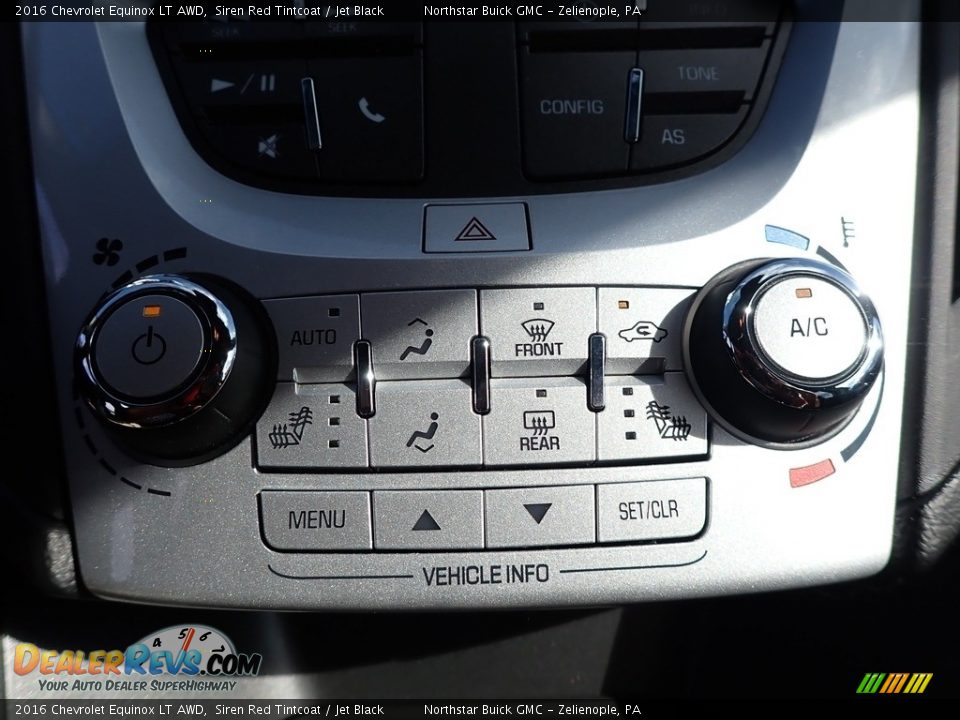 2016 Chevrolet Equinox LT AWD Siren Red Tintcoat / Jet Black Photo #24