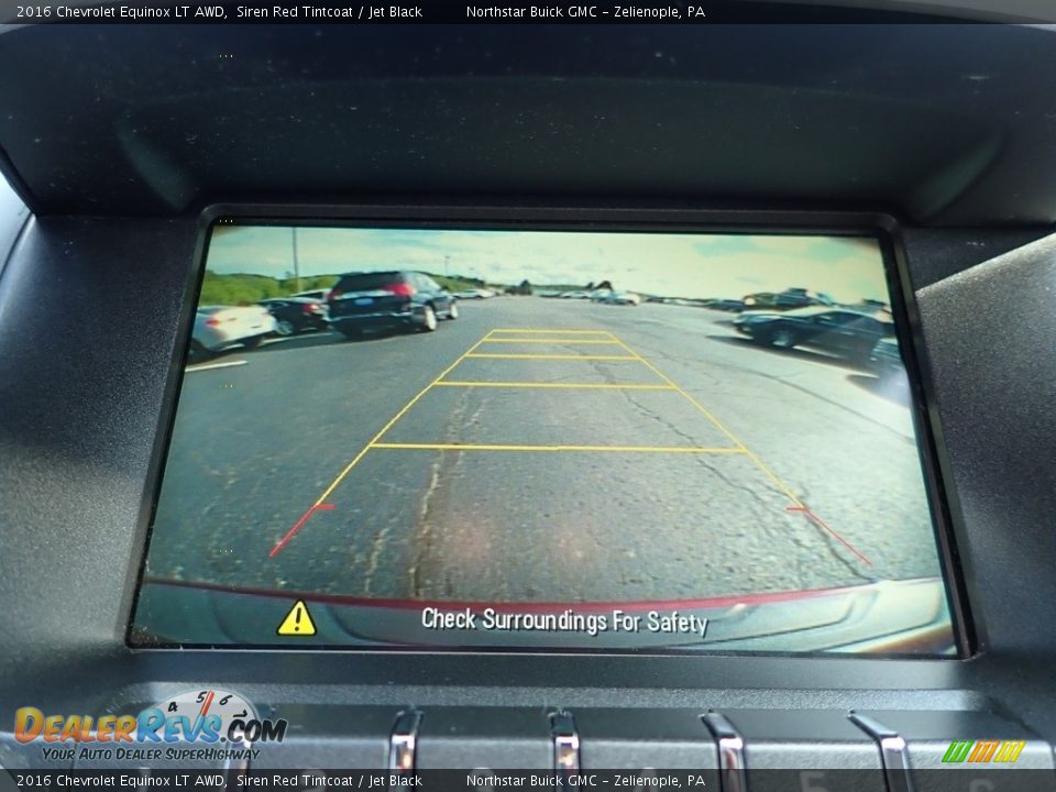 2016 Chevrolet Equinox LT AWD Siren Red Tintcoat / Jet Black Photo #26