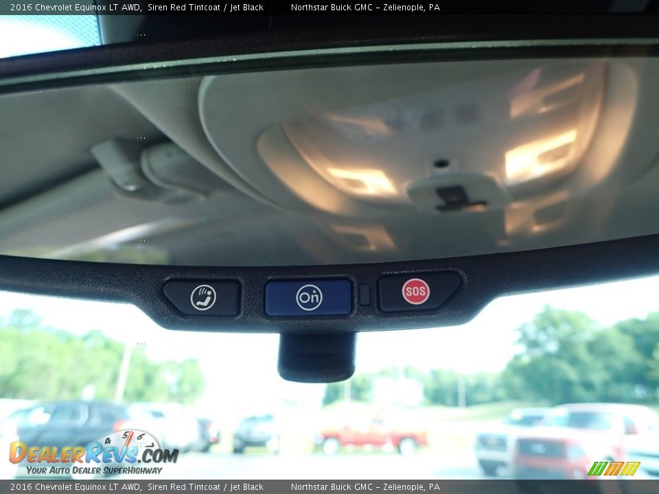 2016 Chevrolet Equinox LT AWD Siren Red Tintcoat / Jet Black Photo #27