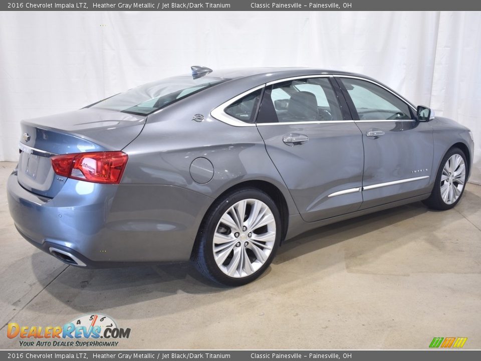 2016 Chevrolet Impala LTZ Heather Gray Metallic / Jet Black/Dark Titanium Photo #2