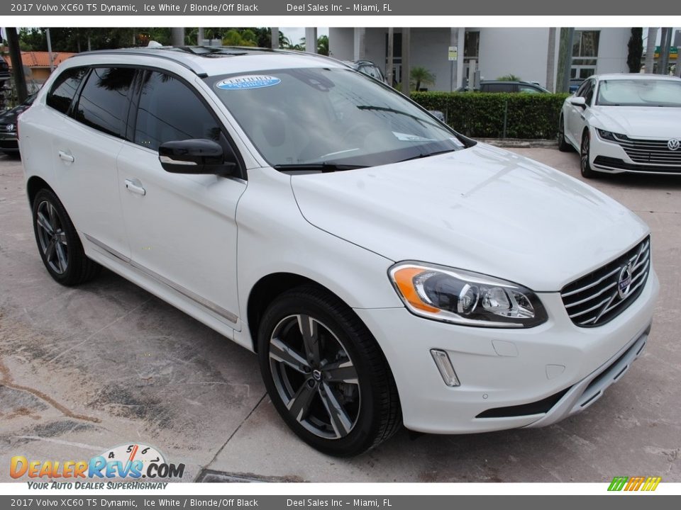 Ice White 2017 Volvo XC60 T5 Dynamic Photo #2