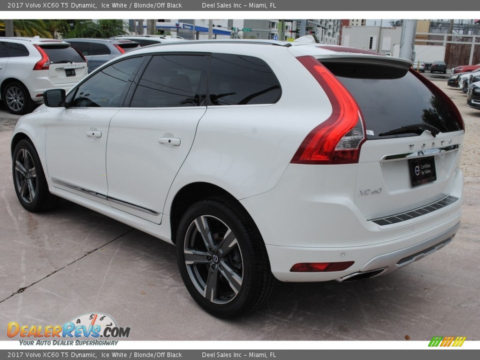 2017 Volvo XC60 T5 Dynamic Ice White / Blonde/Off Black Photo #6