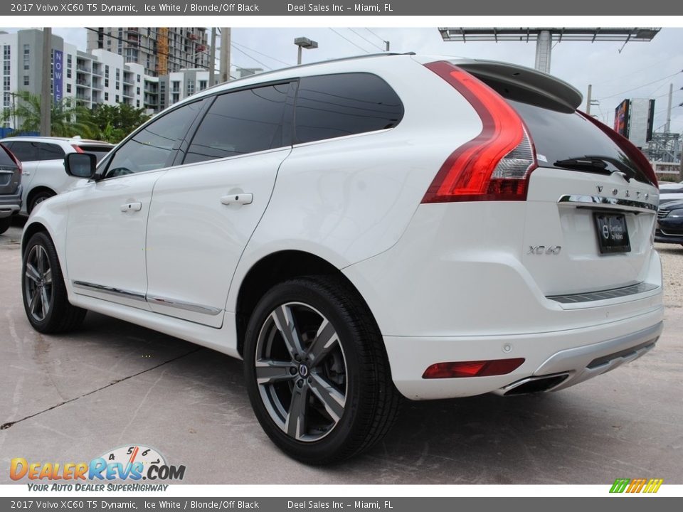 2017 Volvo XC60 T5 Dynamic Ice White / Blonde/Off Black Photo #7