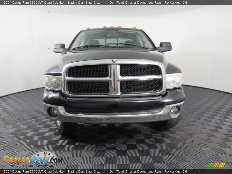 2004 Dodge Ram 2500 SLT Quad Cab 4x4 Black / Dark Slate Gray Photo #4