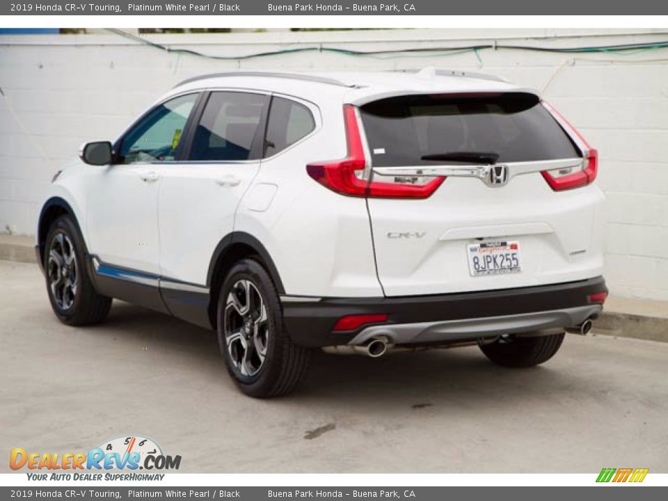 2019 Honda CR-V Touring Platinum White Pearl / Black Photo #2