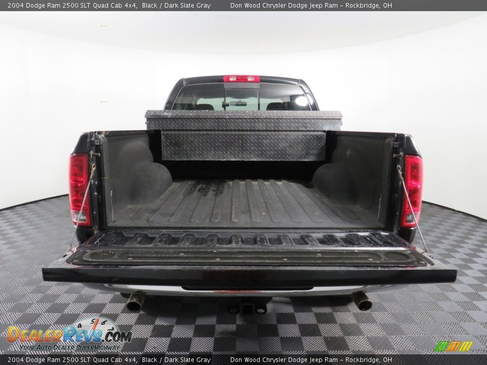 2004 Dodge Ram 2500 SLT Quad Cab 4x4 Black / Dark Slate Gray Photo #12