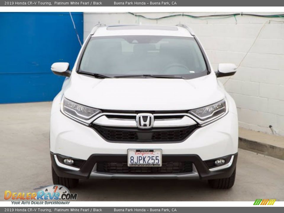 2019 Honda CR-V Touring Platinum White Pearl / Black Photo #7