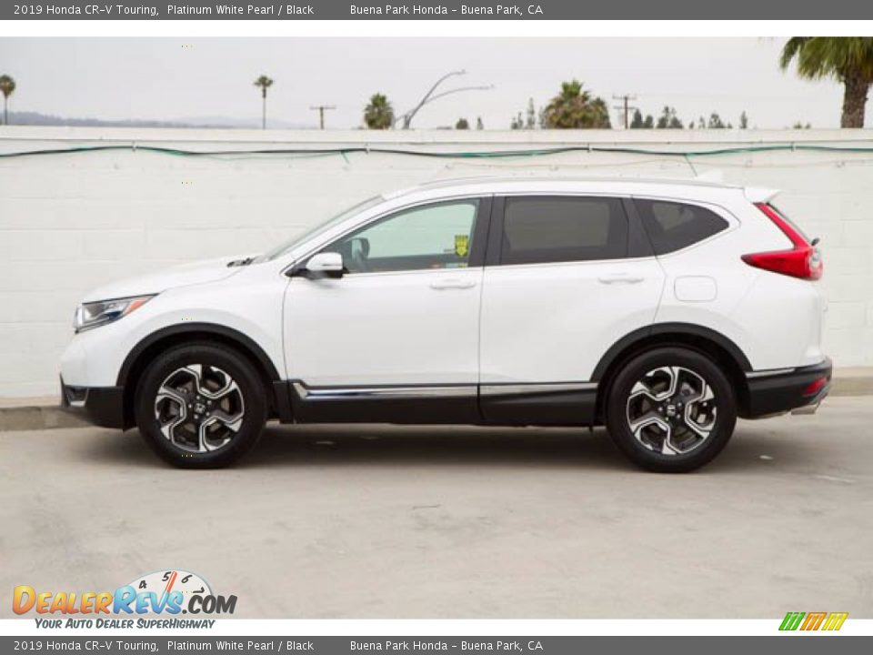 2019 Honda CR-V Touring Platinum White Pearl / Black Photo #8