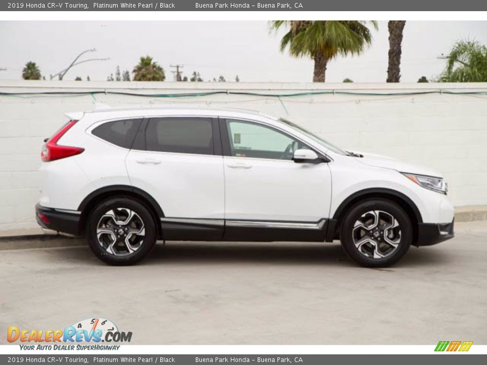 2019 Honda CR-V Touring Platinum White Pearl / Black Photo #10